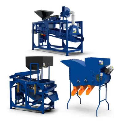 Оборудование для очистки и сортировки зерна