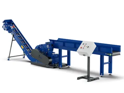 Щепоріз для деревини ZUBR-30 з транспортером