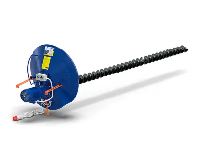 Мобільний ворушник зерна з кілем та реверсом ВЗ-3