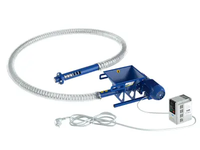 Гнучкий шнековий транспортер (спіральний конвеєр) 220В