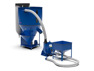 Зерноподрібнювач KRAFT з кормозмішувачем КС та бункером для сировини АВ-1