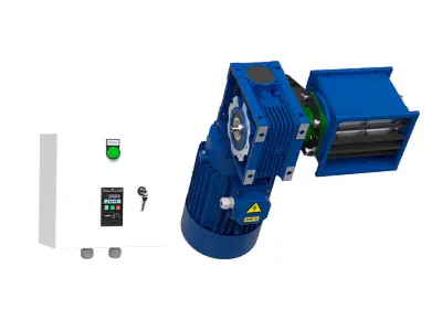 Шлюзовий затвор автоматичної подачі для кормозмішувачів КС