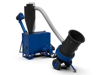 Кормоцех "Оптіма-1000" з кормозмішувачем "Вихор-1000" і дробаркою ДР