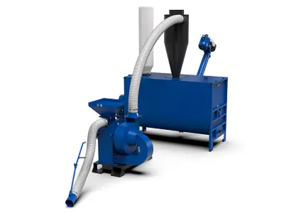 Кормоцех "Оптіма-2000" з кормозмішувачем "Вихор-2000" і подрібнювачем CHOPPER