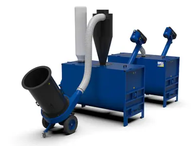 Кормоцех "Оптіма-2000 MAX" з кормозмішувачем "Вихор-2000" і дробаркою ДР