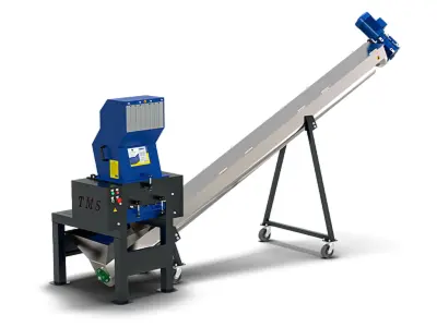 Подрібнювач м'ясо-кісткових відходів ППМ-7 з нержавіючим шнеком вивантаження