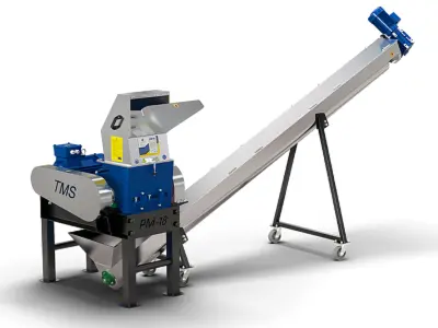 Подрібнювач м'ясо-кістковий ПМ-18 з нержавіючої сталі