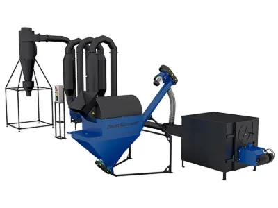 Сушарка аеродинамічна СА-400 з пелетним пальником