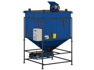 Бункер-охолоджувач гранул БО-2500