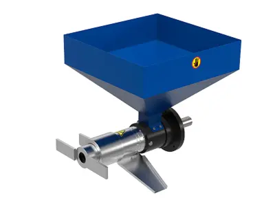 Робоча частина маслопреса МП-85