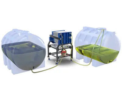 Пластинчатий фільтр для олії ФПР-16