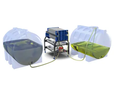 Пластинчатий фільтр для олії ФПР-32