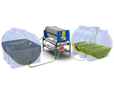 Пластинчатий фільтр для олії ФПР-48