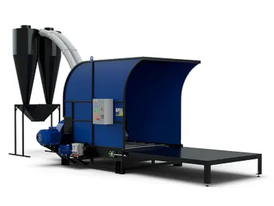 Подрібнювач тюків соломи та сіна "TOKMAK DUO"